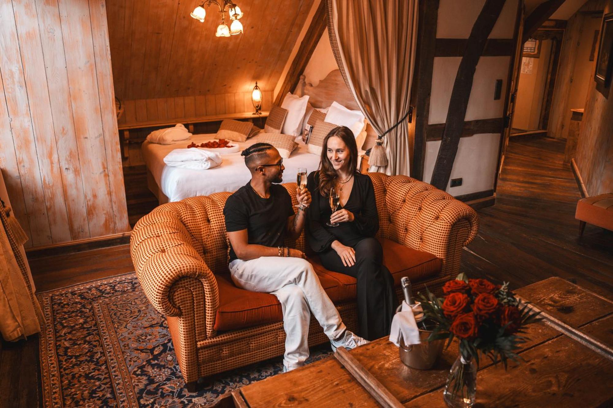 Les Violettes Hotel & Spa Jungholtz Zewnętrze zdjęcie